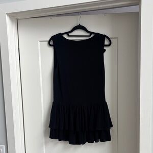 Elegant Black Sleeveless romper